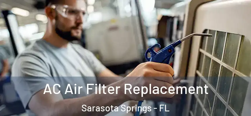  AC Air Filter Replacement Sarasota Springs - FL