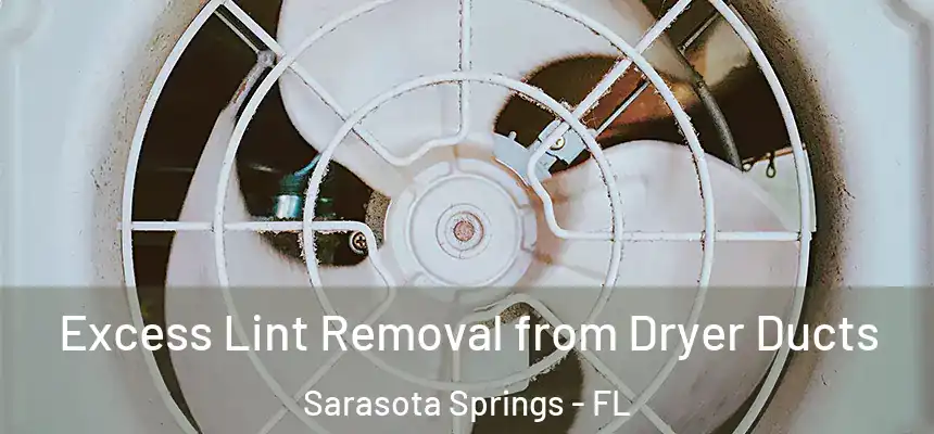  Excess Lint Removal from Dryer Ducts Sarasota Springs - FL